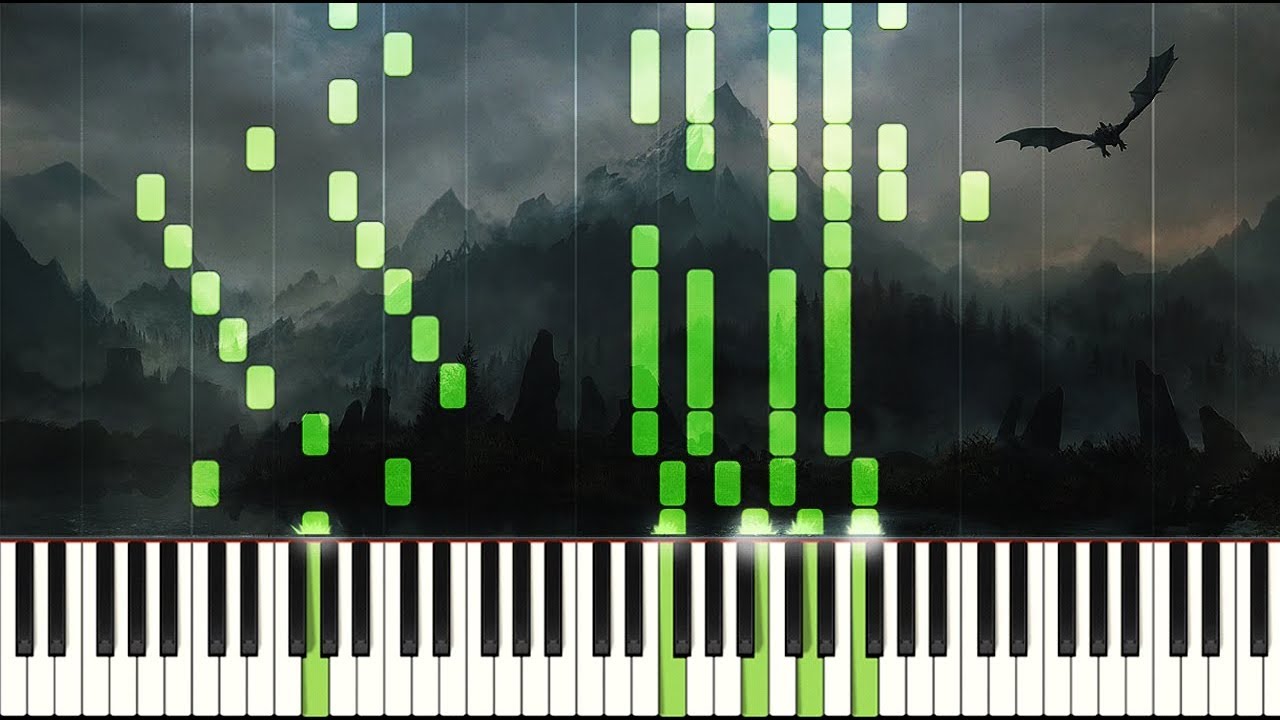 Wings of Fire - The Lost Continent Prophecy Song [PIANO TUTORIAL]