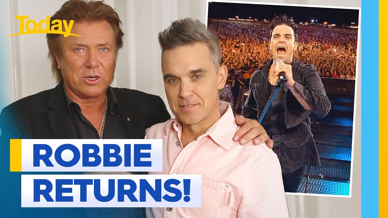 Richard Wilkins' exclusive chat with Robbie Williams | Today Show Australia