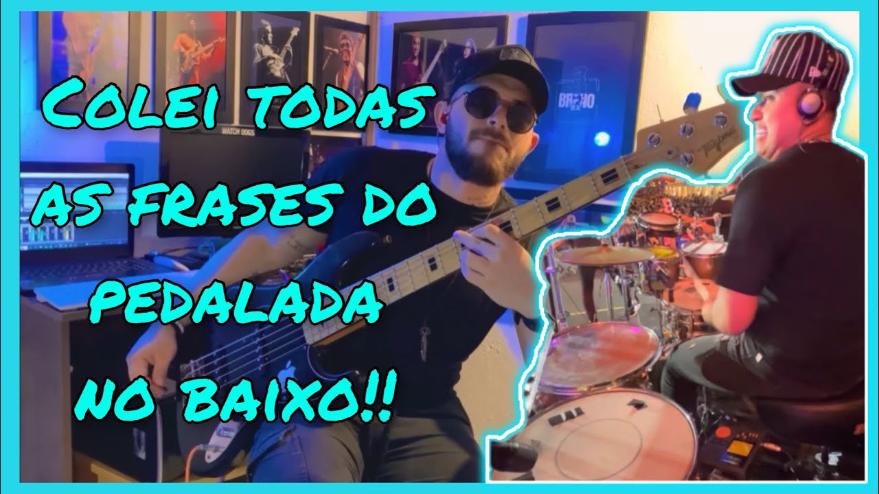 SUCESSOS DO AVIÕES DO FORRÓ BASS COVER PEDALADA BATERA