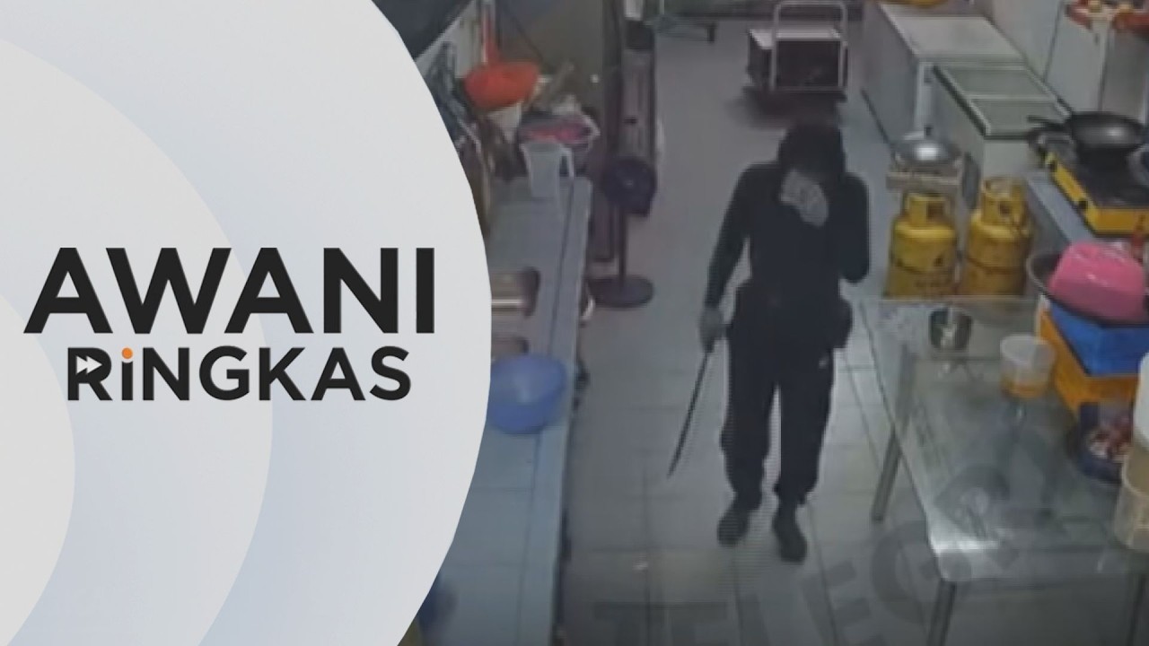 Kr&oacute;tki raport AWANI: Policja poszukuje grupy mężczyzn zamieszanych w napad
