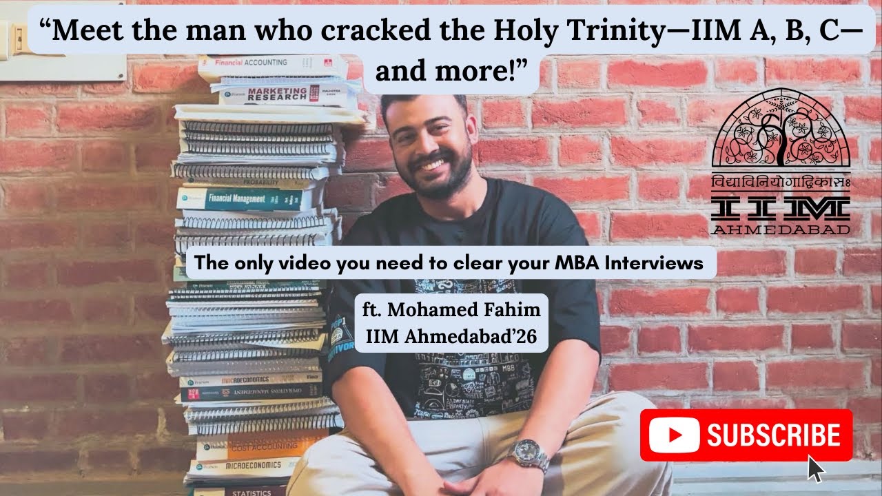 IIM Ahmedabad Interview Experience | Crack IIM A, B, C & Top B-Schools Like a Pro!