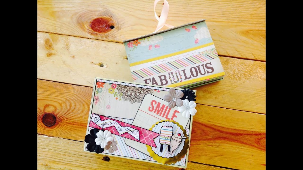 Scrapbook Minialbum ***Mini-in-the-Box*** [tutorial]