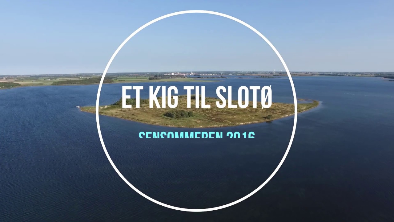 Oplev ruinen Engelsborg på Slotø fra Luften