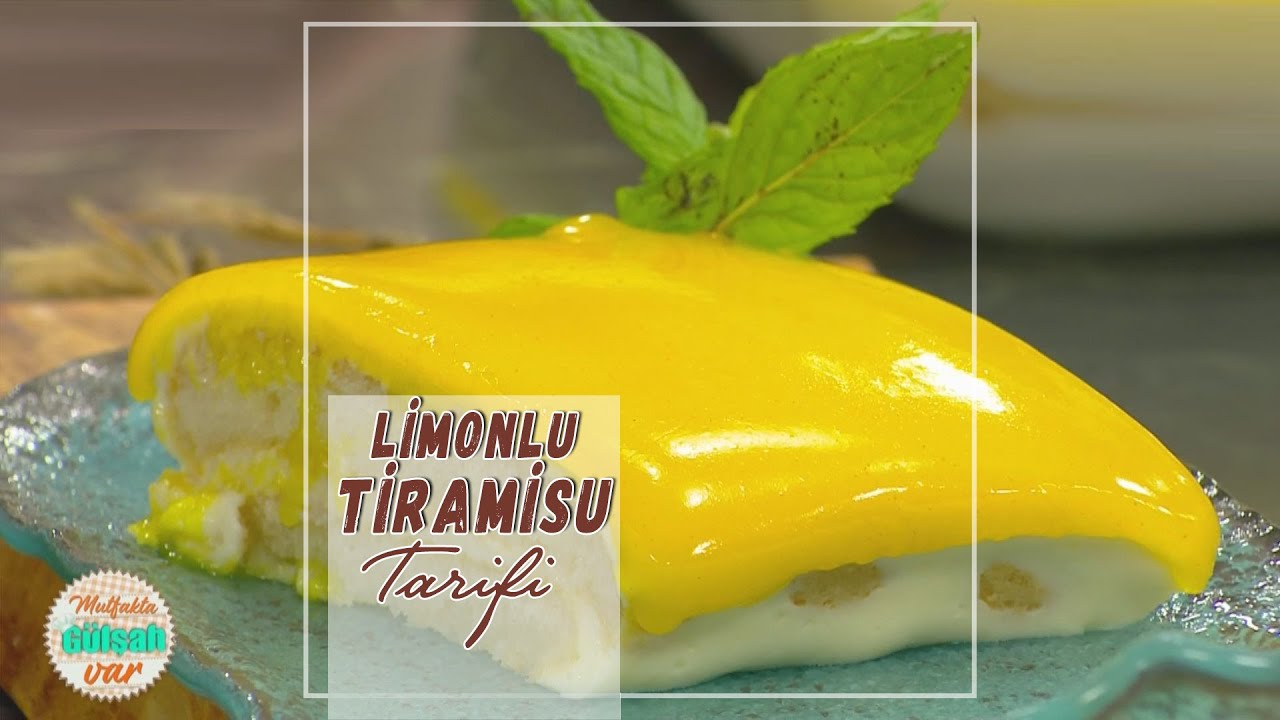 Limonlu Tiramisu Tarifi ve Yapılışı
