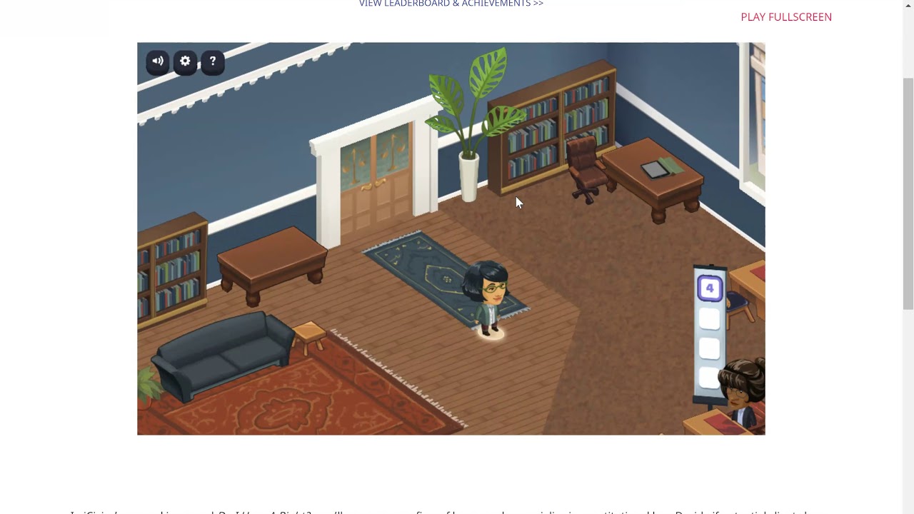 iCivics game play video demo