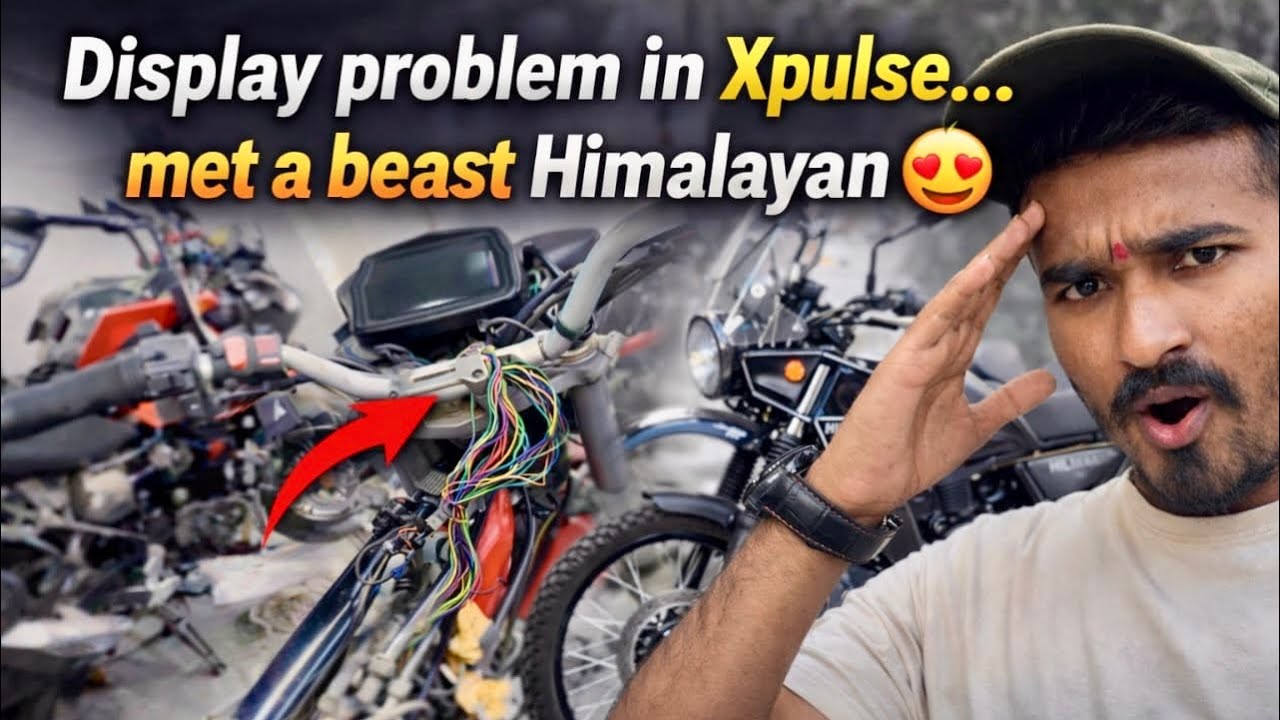Xpulse display problem और Full modified Himalayan देखी #royalenfield #heroxpulse2004v