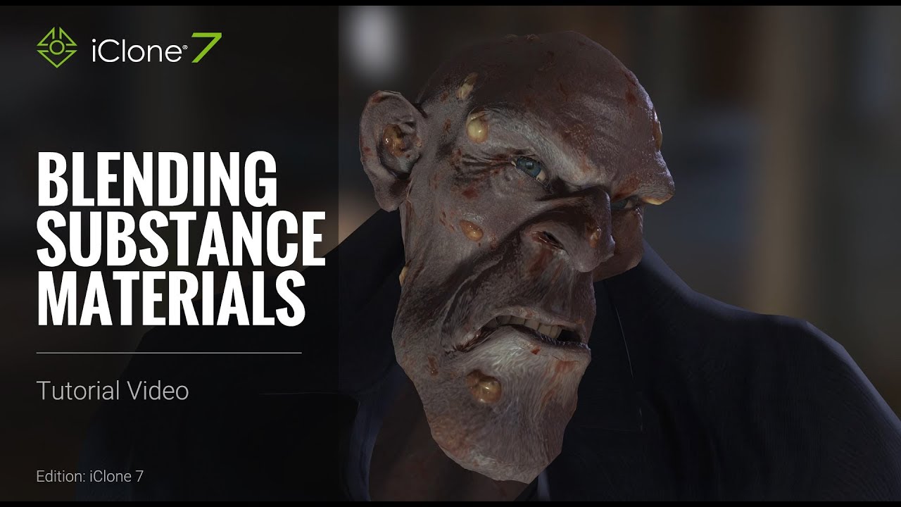 iClone 7 Tutorial - Blending Substance Materials