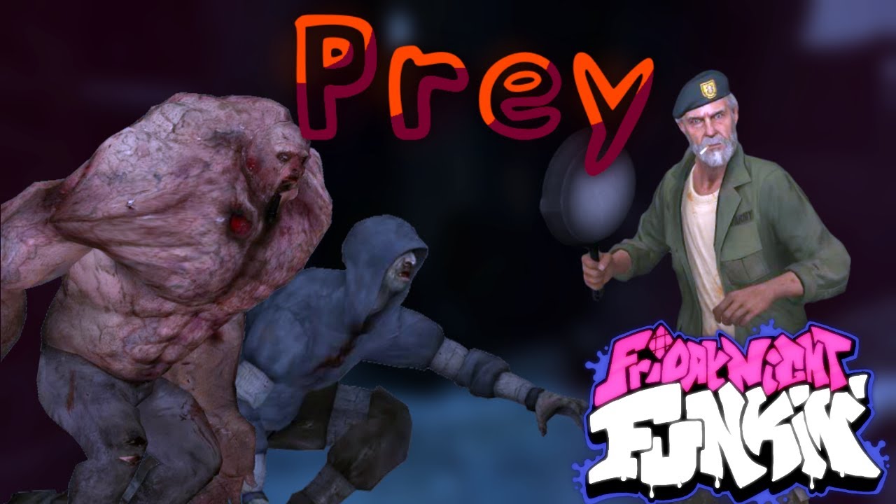 Prey but Bill, Tank and Hunter sing It (Prey L4D Cover) - FNF