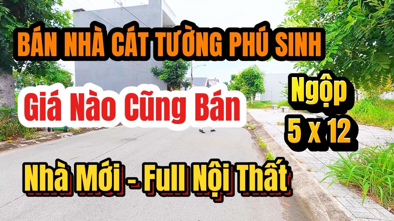 Cát Tường Phú Sinh | Nhà Mới | Chủ Quá Ngộp Căn Này Anh Chị Xem Ngay Để Xem Hợp Lý Không