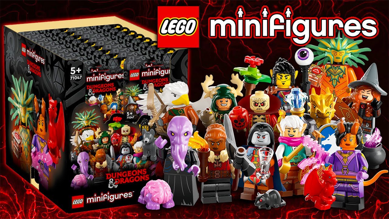 Rozbalovačka LEGO Dungeons & Dragons Minifigurek! 🐉