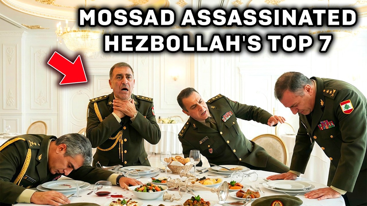 How Mossad Poisoned 7 Hezbollah Commanders at Their Own Private Banquet