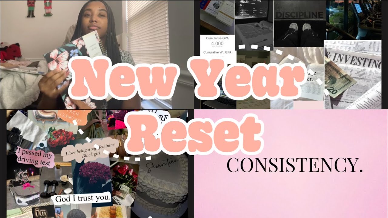 2026 Reset & Rebrand | Planning, Quarter Goals, Vision board