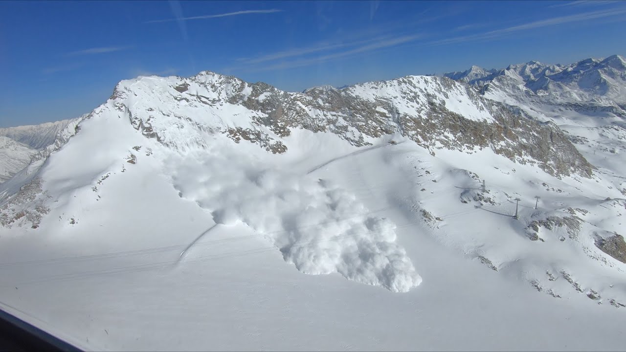 Lawinensprengung Sölden