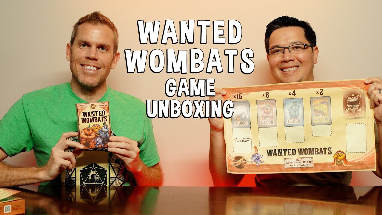 Wanted Wombats — Распаковка игры и прохождение для двух игроков