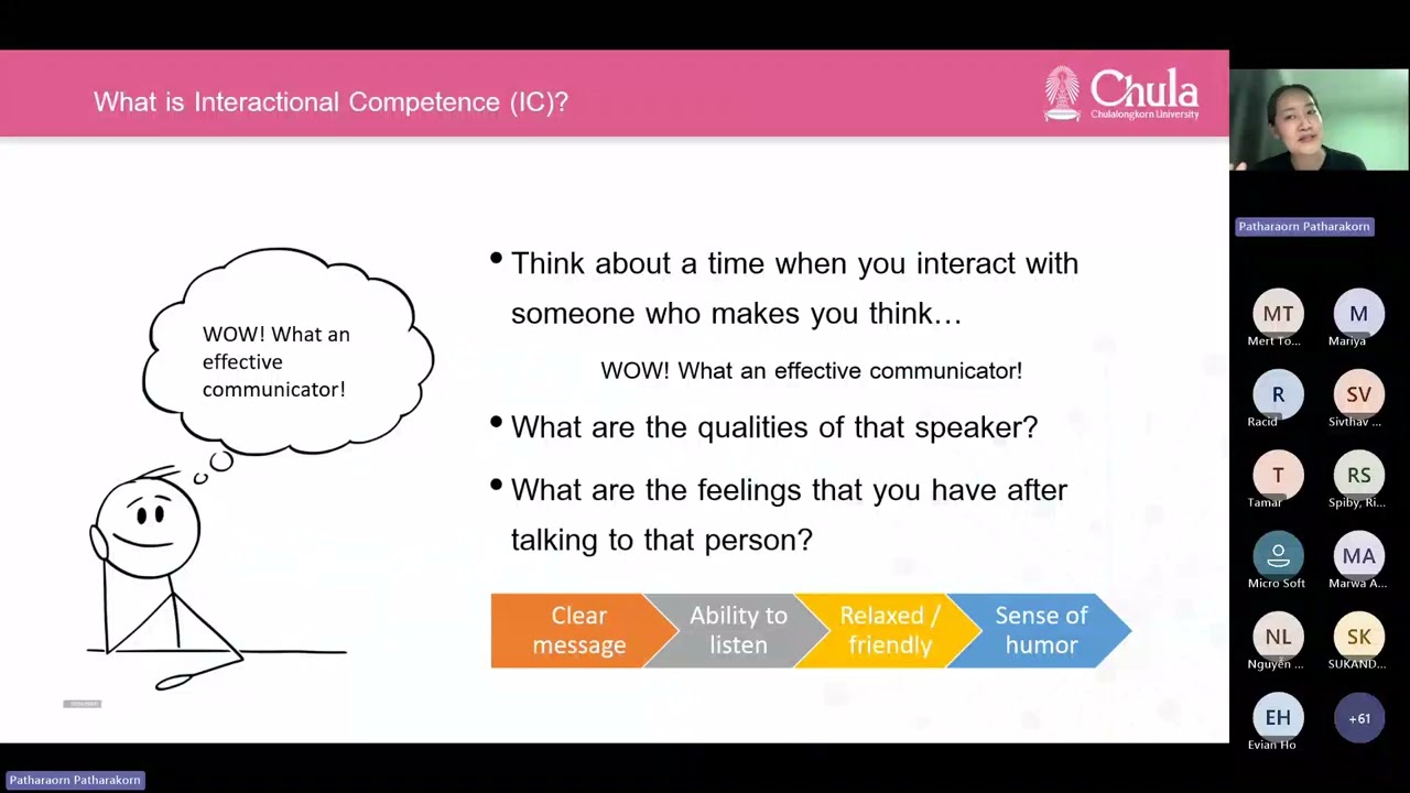 Connecting reality and assessment practices: Interactional competence construct for assessing...