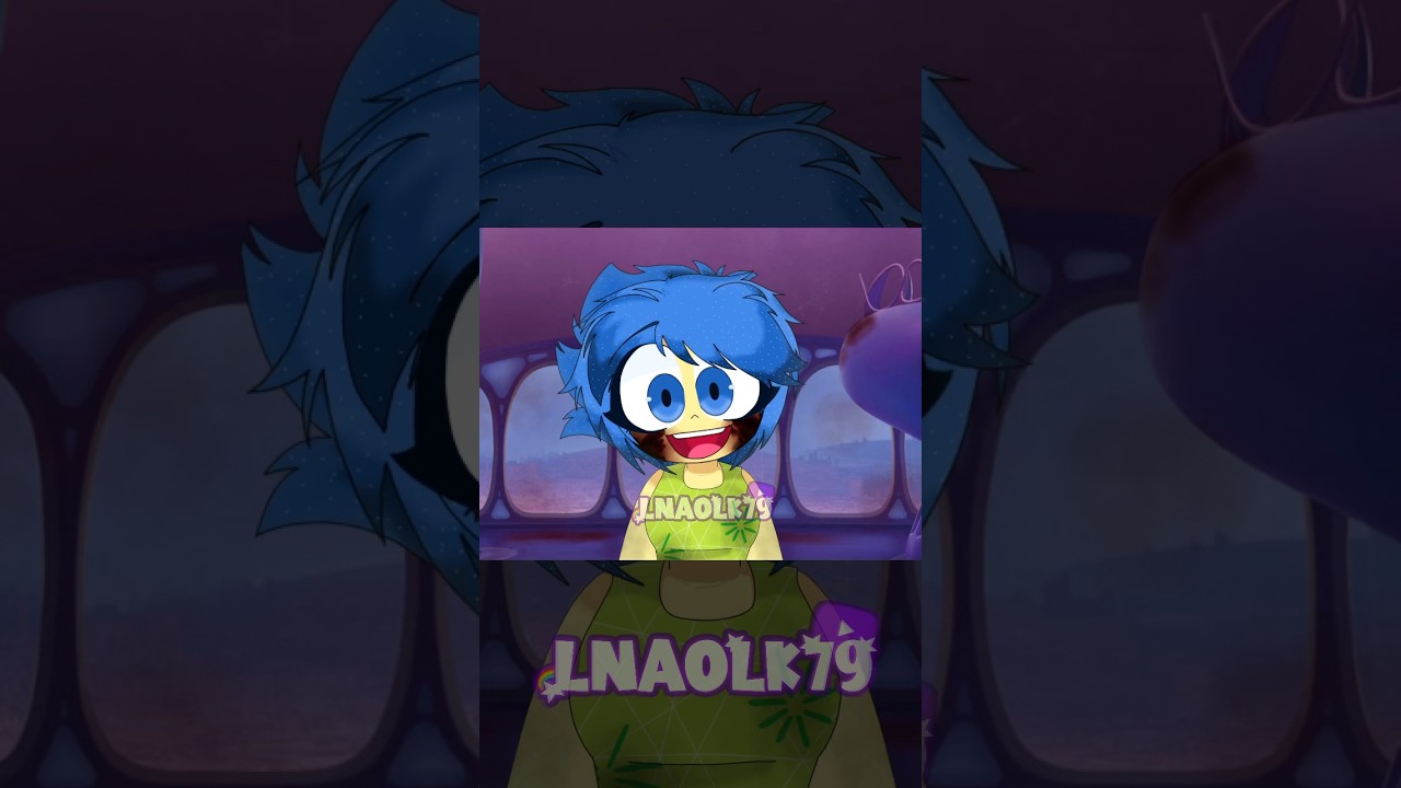 Joy gone crazy😨✨#insideout #insideout2 #animation #smilingcritters #joy #anxiety #lomka