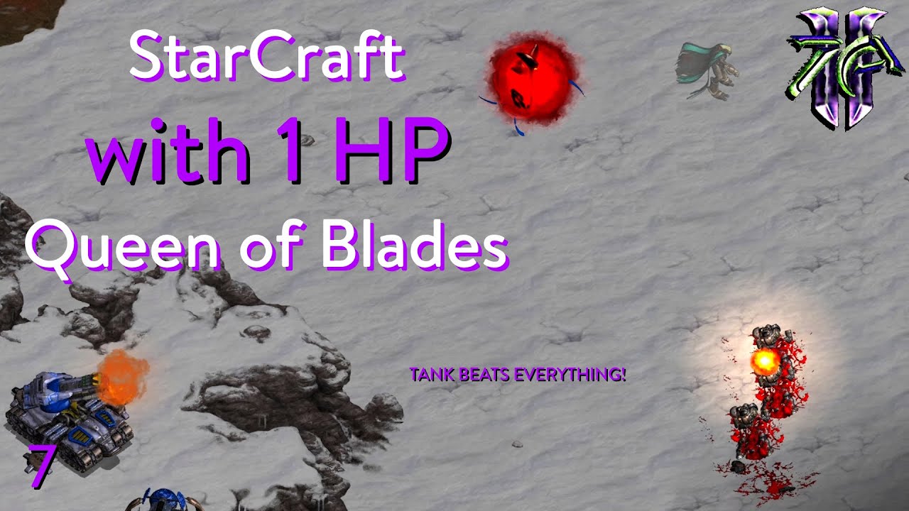 Racing against the Speedrun World Record! StarCraft Brood War with 1hp!