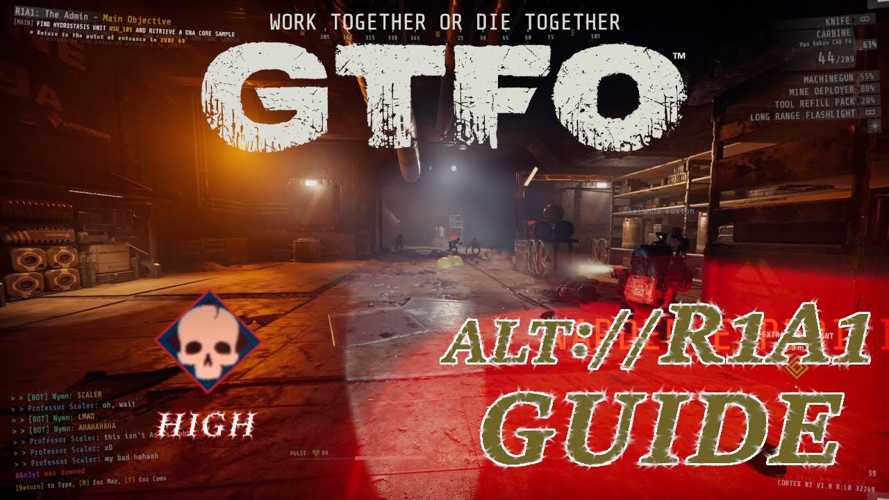 Old Rundown, New Skills! Let's See What We Can Do! - GTFO ALT://R1A1 Guide