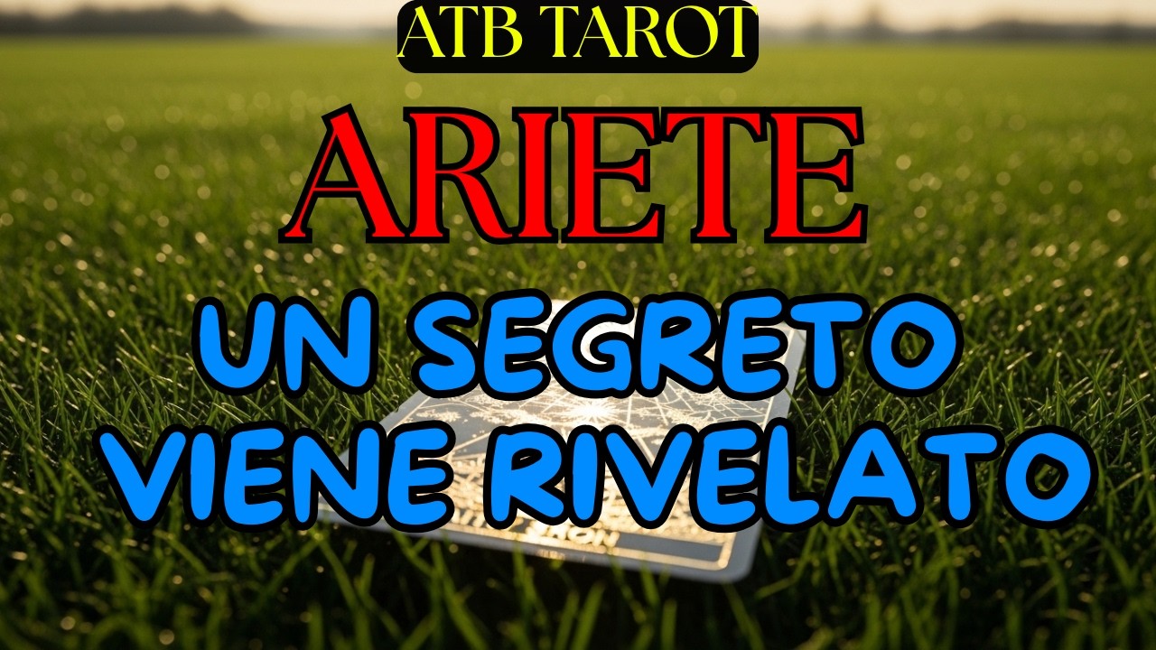 ARIETE: È TEMPO DI CONTARE I SOLDI 💰 DECISIONE DIFFICILE IN AMORE 💔 UN NEMICO VIENE SMASCHERATO