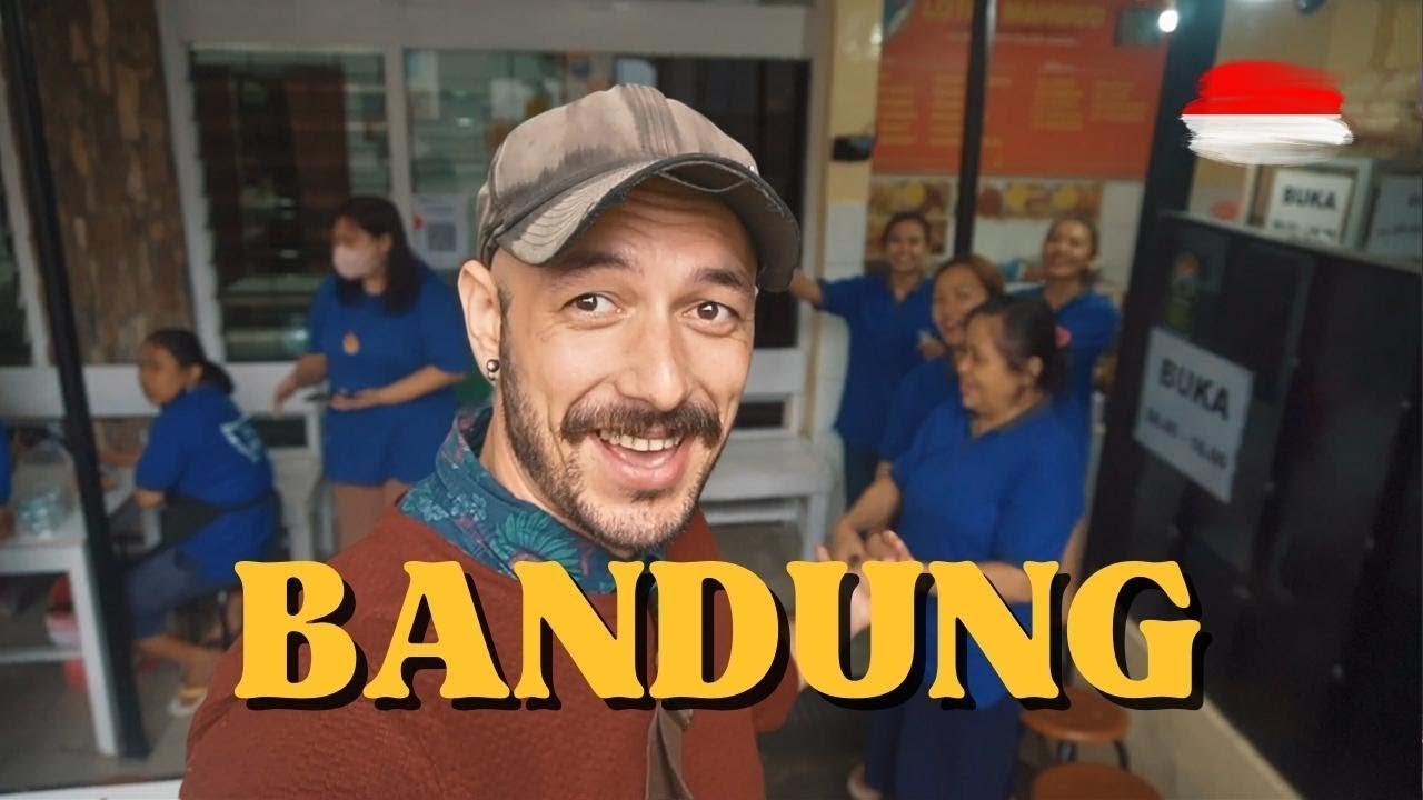 Bandung Street Food Tour  🇮🇩 | West Java Food Vlog