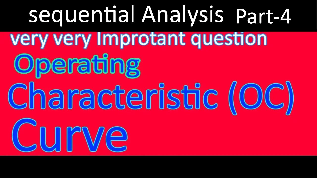 Operating characteristic (OC) curve in statistics |B.sc Third Year |Nepali language|