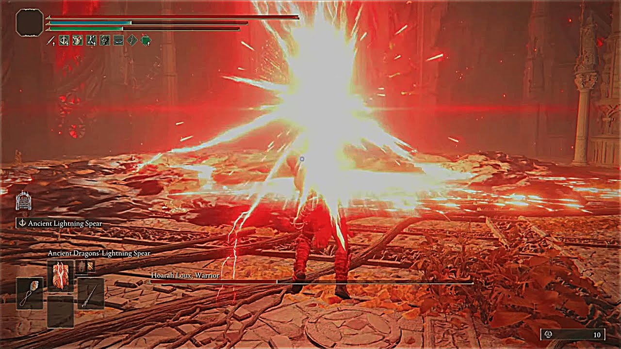 Lightning Lord VS Godfrey, First Elden Lord