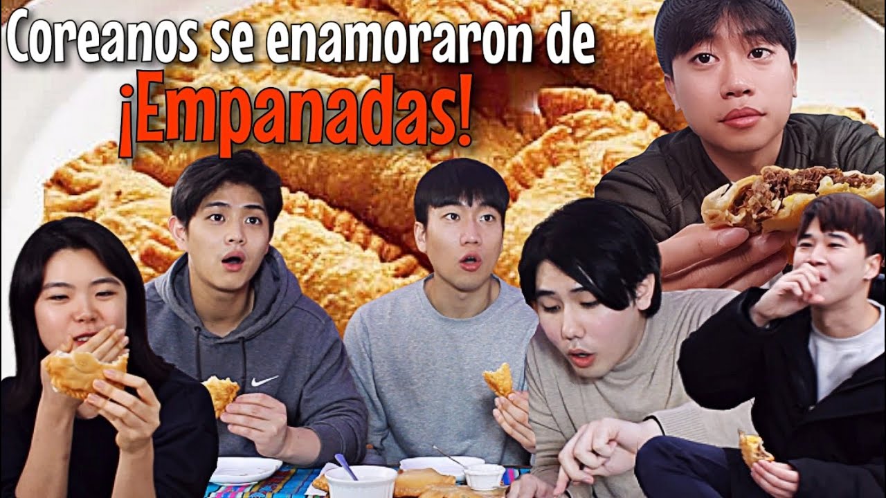 COREANOS REACCIONAN A EMPANADAS POR PRIMERA VEZ [Pandita Chan]