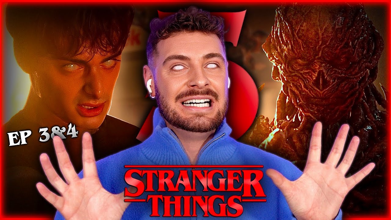 STRANGER THINGS Season 5 EP3&4 Reaction *this was INSANE!!!