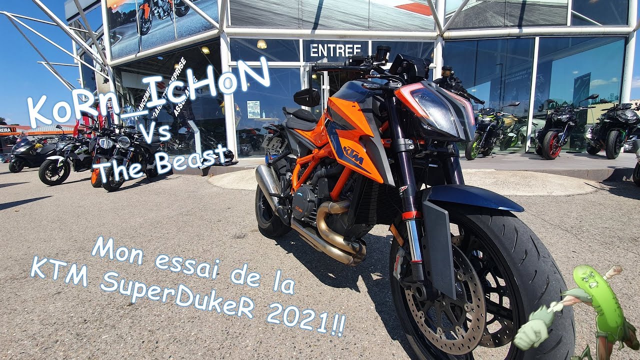 KTM 1290 SuperDuke R 2021 - Mon test de 