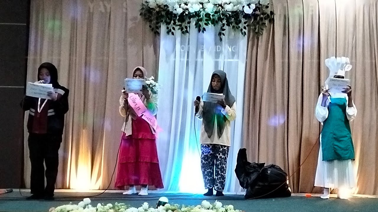 Puisi Berantai || Satpam - Pujangga Cinta - Tukang Sampah - Koki