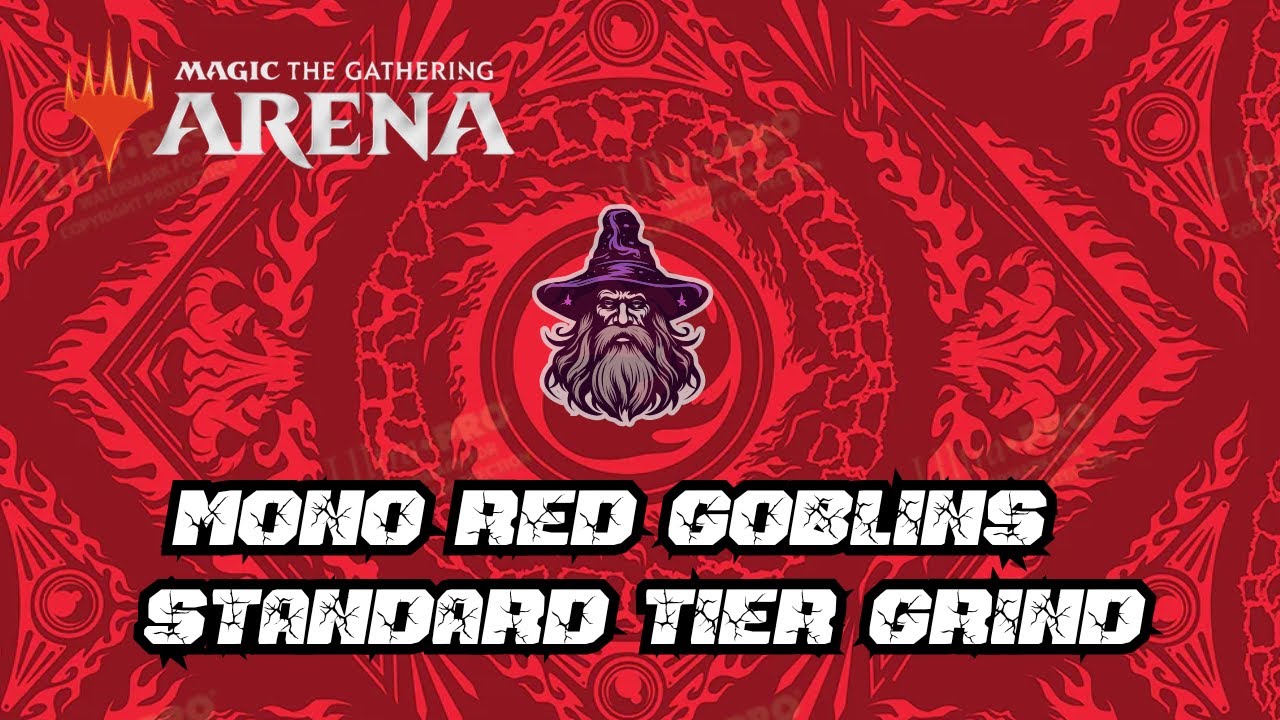 MONO RED GOBLINS SMASHING MTGT ARENA STANDARD LIVE