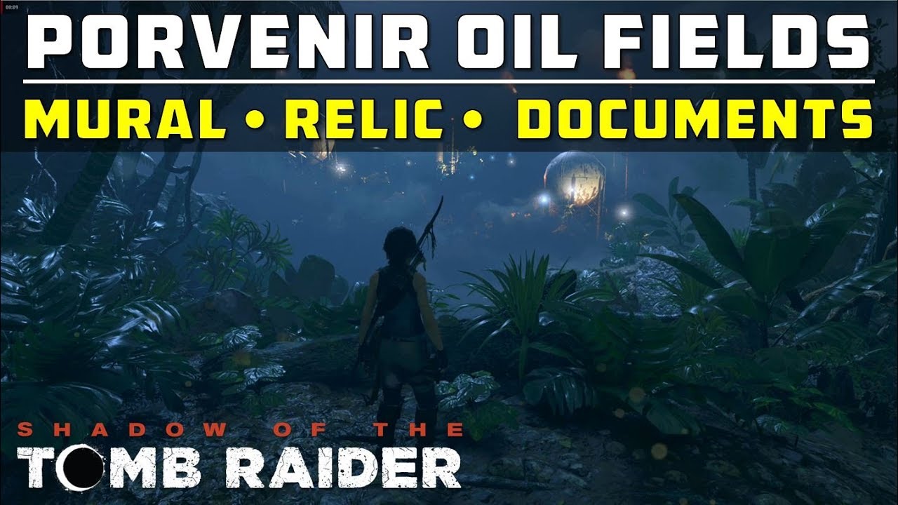 All Collectibles in Porvenir Oil Fields (Mural, Relic & Documents) - SHADOW OF THE TOMB RAIDER