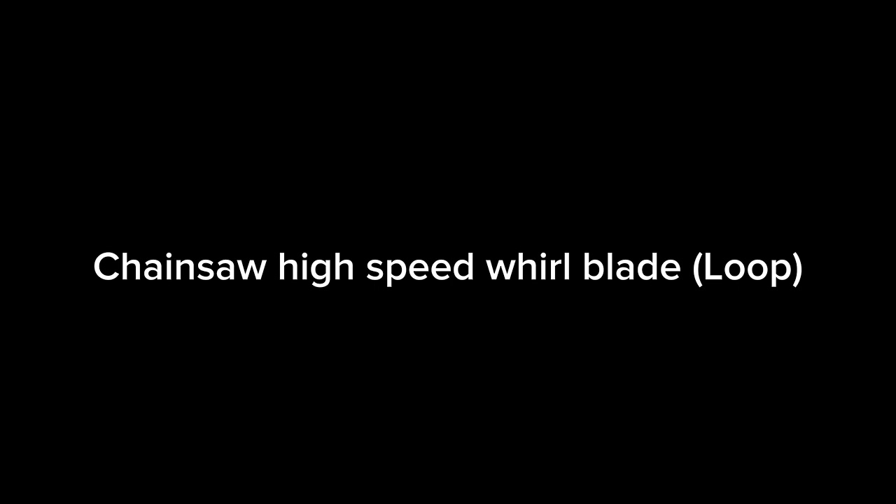 l4d2 Chainsaw sound effects (more and from chain Roblox but remake version)