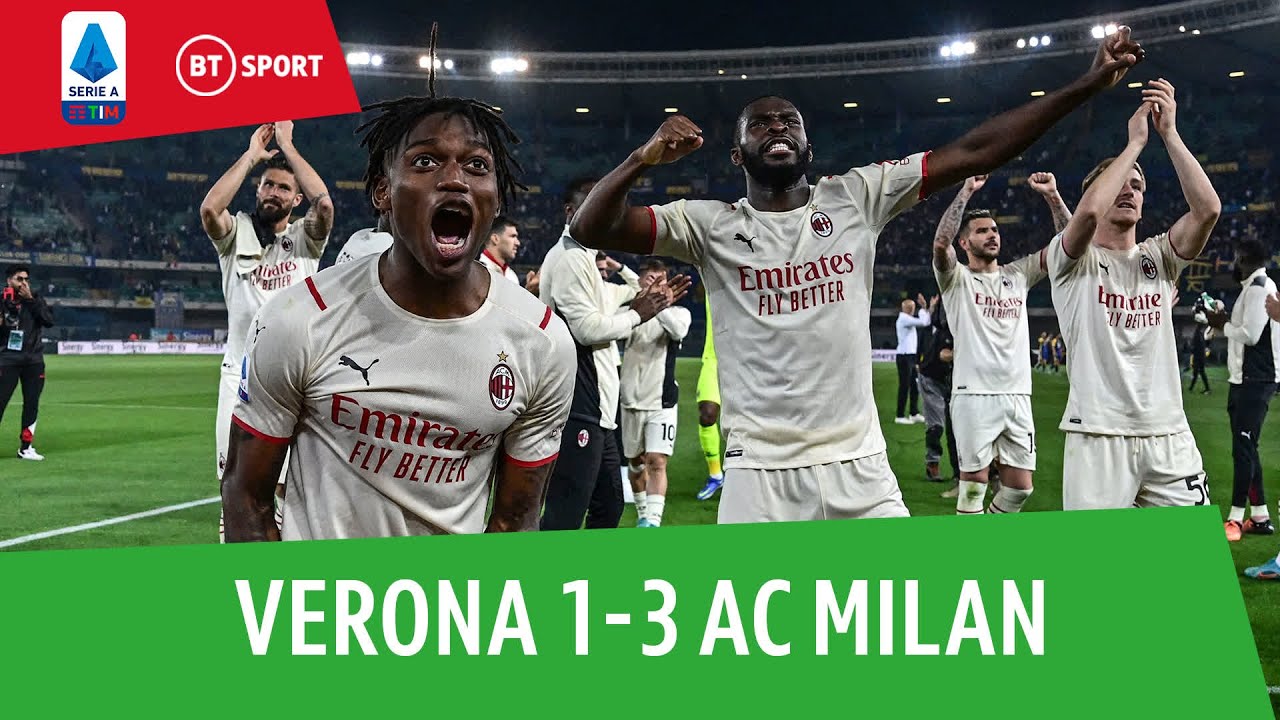 Verona v AC Milan (1-3) | Leao sets up Tonali TWICE as Milan complete comeback! | Serie A Highlights