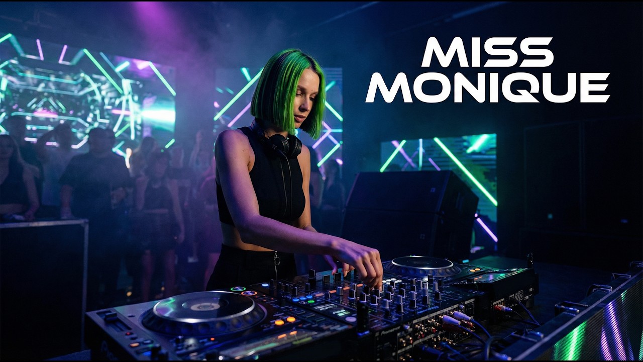 Miss Monique ♫  Rain Code 🌧 Melodic Techno Mix 2026 | Night Drive in Neon City