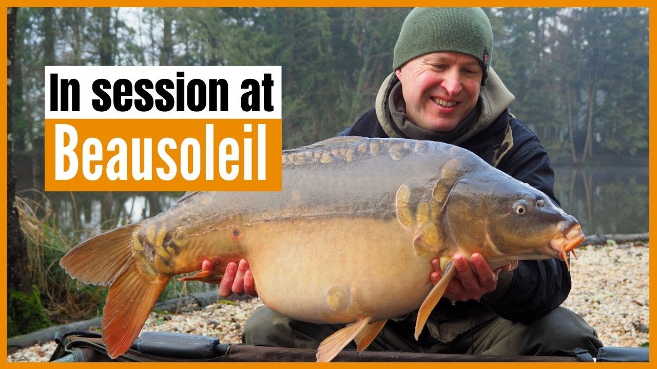 Carp fishing in winter – On the bank with Matt at Beausoleil