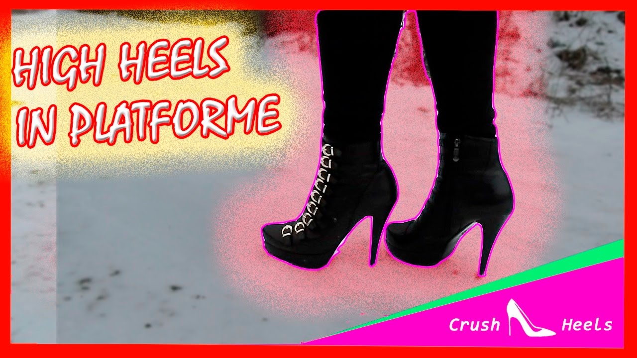 Walking on the Snow HIGH HEELS