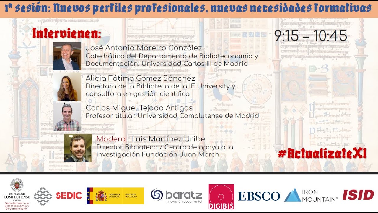 1ª sesión, XI Jornada Actualízate