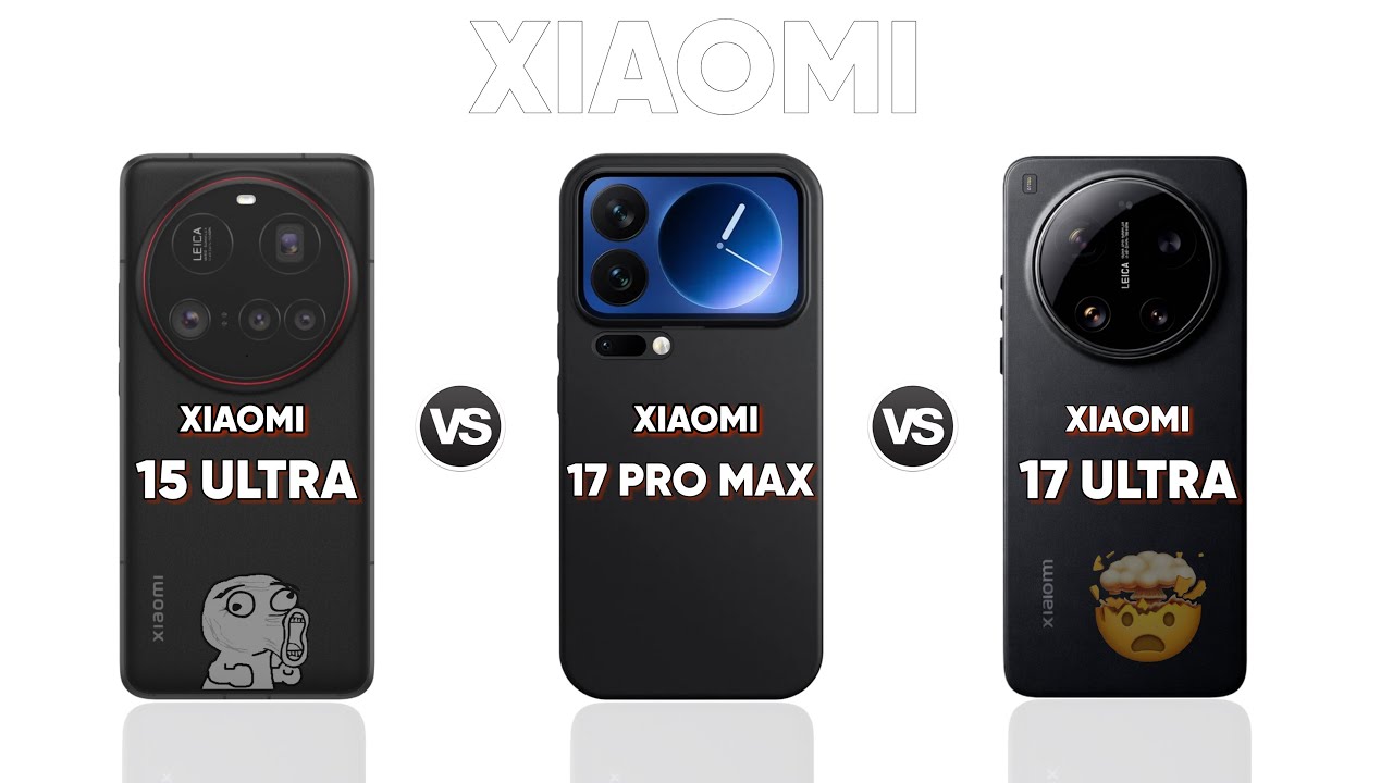 Xiaomi  15 ultra vs 17 pro max vs 17 ultra | full comparison | winner 💀