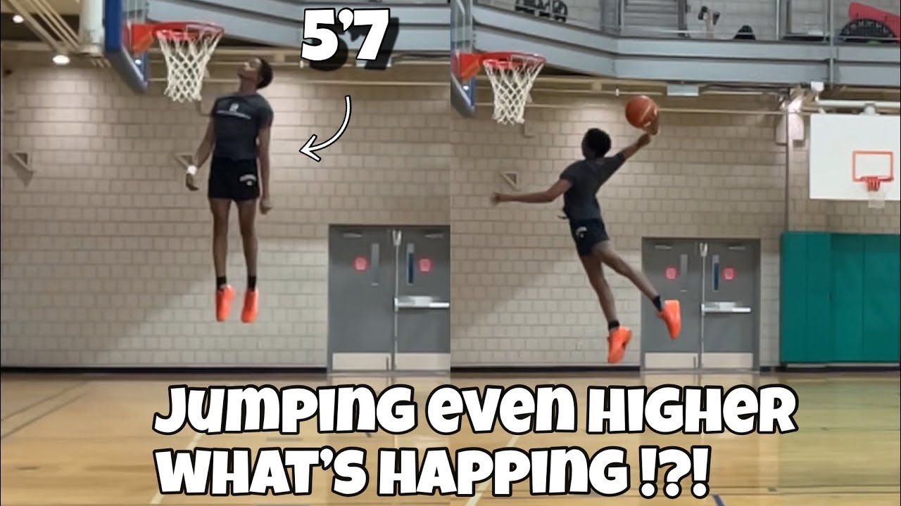 Day 29 road to a professional dunker at 5’7 | Progress huge Progress| 