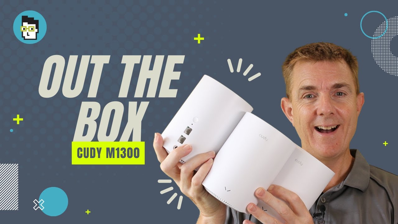Out the Box Series - Cudy Whole Home Wireless Mesh - M1300