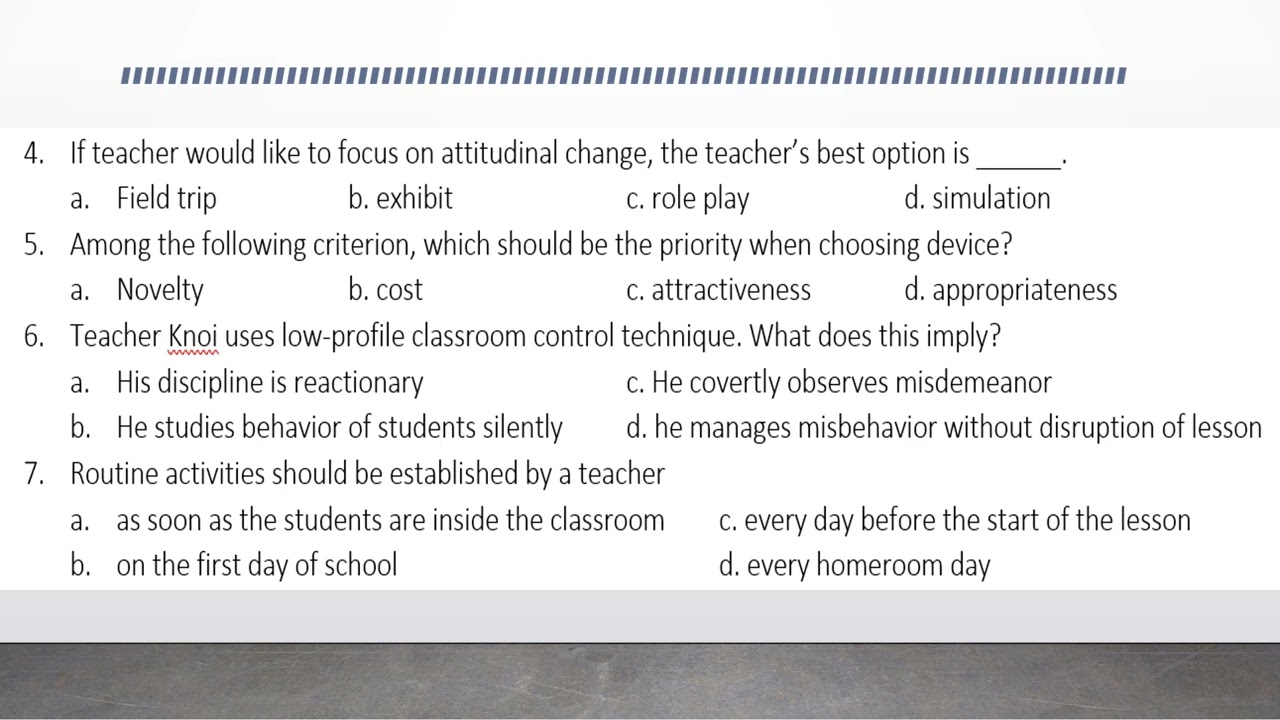 Principles of Teaching (LET Review)