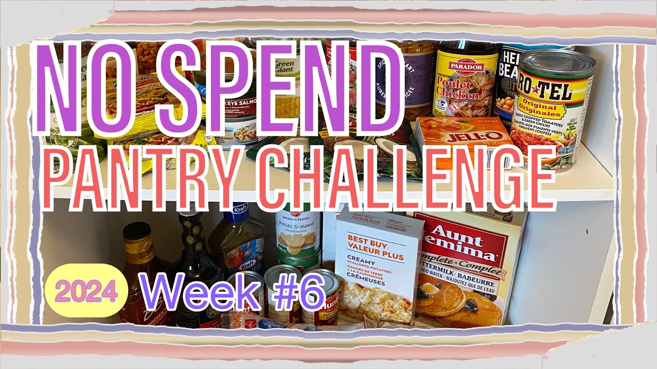 2024 NO SPEND Pantry Challenge #6 - Mint, Mochi and Tamarind