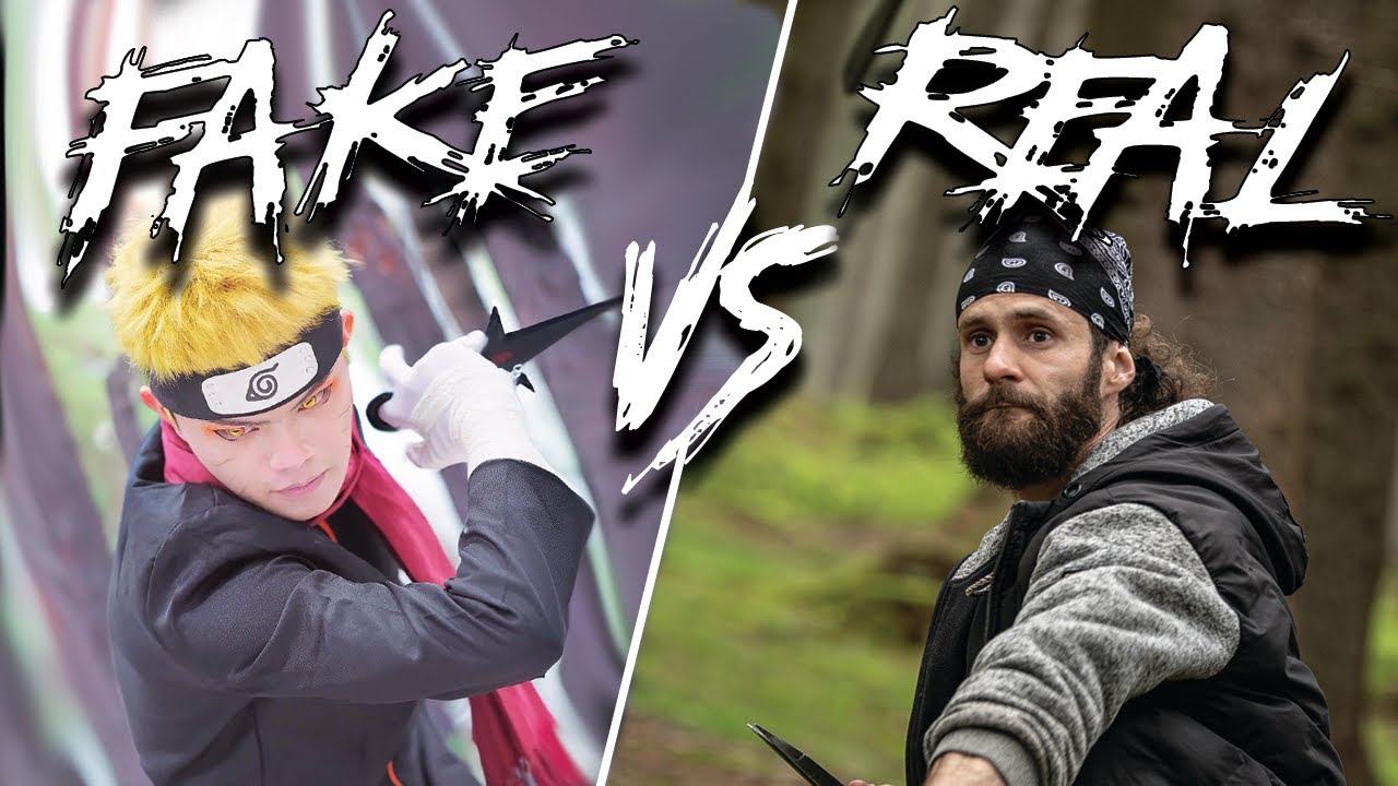 FAKE VS REAL Knife Throwing (Secrets Revealed)