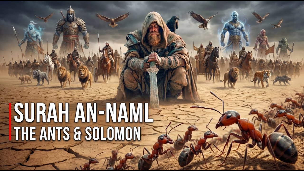 When an Ant Spoke to Prophet Solomon | Hazrat Sulaiman aur Chionti  Ka Kissa | Surah An-Naml