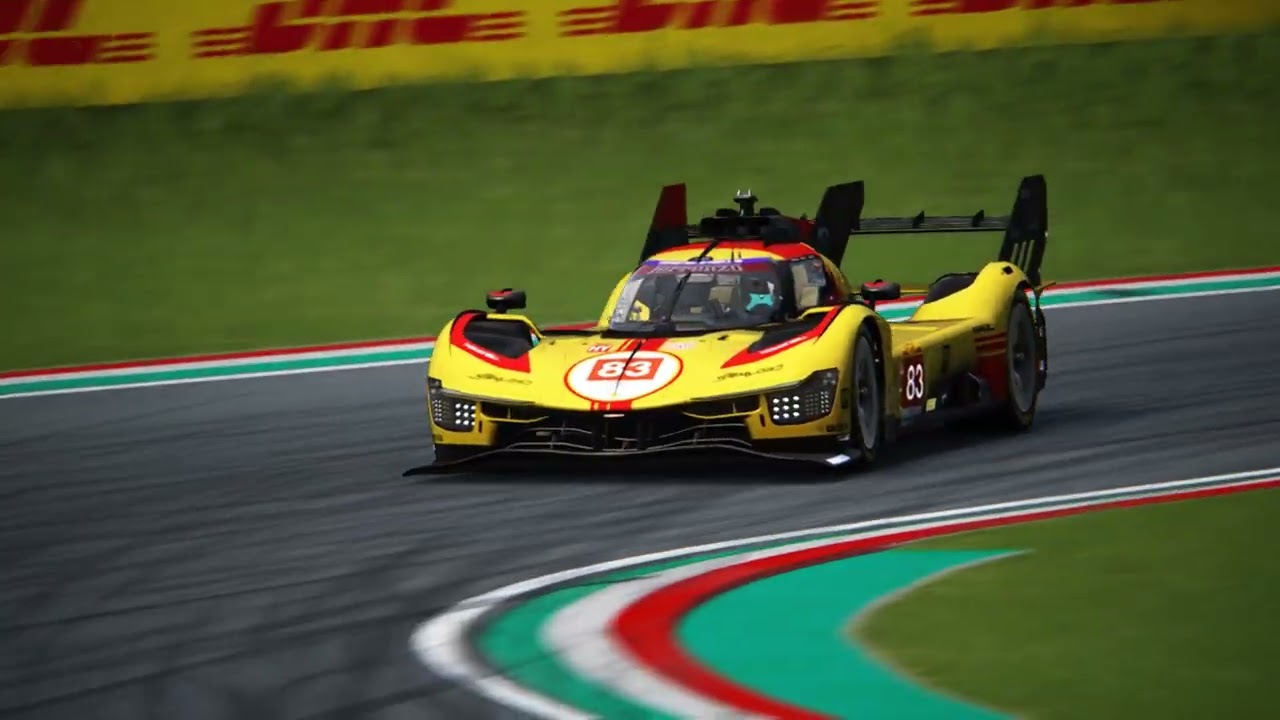 2025 IMOLA ROBERT KUBICA | QUALY | FERRARI 499P HYPERCAR | WEC | HOT LAPS DAY | ASSETTO CORSA MOD
