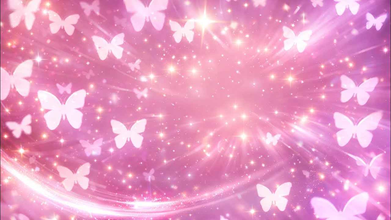 Free 30 minutes butterfly beckground HD live (full screen).♡