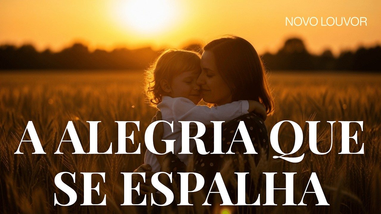 Louvor A Alegria Que Se Espalha | O Poder de Compartilhar o Amor de Deus e Renovar a Esperança!