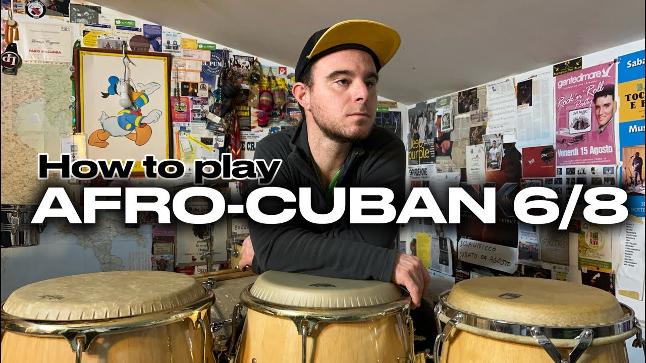 How to play Afro-Cuban 6/8 on Congas