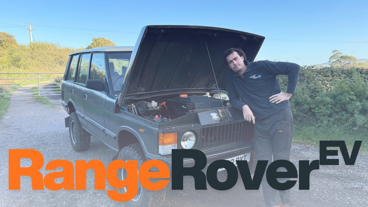 Electrifying an 80's Range Rover Classic with a Tesla Model 3 motor.